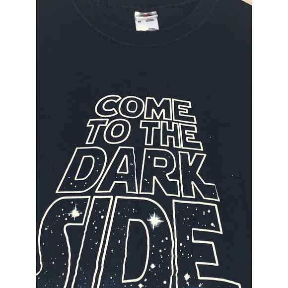 2011 Black Star Wars Graphic T Shirt - Picture 1 of 10